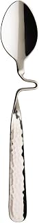 Villeroy & Boch NewWave Caffè Spoon, Silver, 6.75 in | Silver stainless steel coffee spoon, dishwasher safe, floats elegantly on the cup rim for stylish coffee service