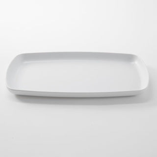 Inc. PLATE, REC., WHITE, 12" L by American Metalcraft – 12", Acrylic, White, Model AP12WH