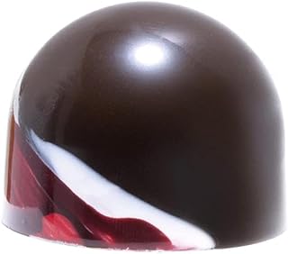 Martellato MA1038 Clear Polycarbonate Chocolate Mold with 12 Dome Cavities 43mm Diameter x 33mm High