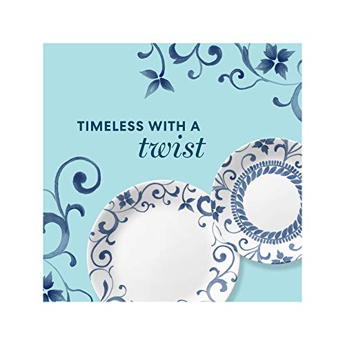 Corelle Blue / Modern / 1 Dinnerware Sets