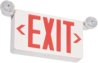 PHILIPS 043872 - VLLCR2R Indoor Exit Emergency Combination LED Fixture