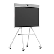Mobile Cart for Rally Board by Logitech – 88.3 x 59 x 38.9" / 224.3 x 149.9 x 98.8 cm, Metal, Silver/Gray, Model 952-000251