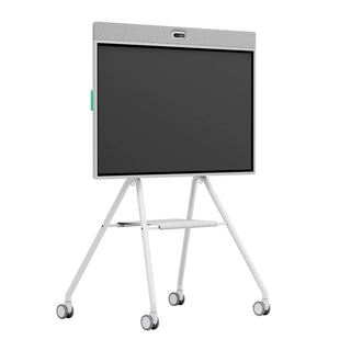 Mobile Cart for Rally Board by Logitech – 88.3 x 59 x 38.9" / 224.3 x 149.9 x 98.8 cm, Metal, Silver/Gray, Model 952-000251