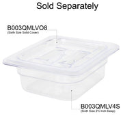 Thunder Group 2-1/2-Inch deep / Clear / 6.0 inches Storage & Transport
