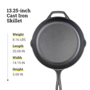Lodge 13.25" (Pack of 1) / Black / 1 Skillets