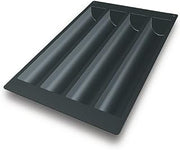 Silikomart SQ014 Tronco Freezing and Baking Mold 72 Ounce, 19.49 Inch x 3.15 Inch x 2.48 Inch High, 4 Cavities