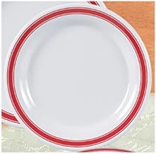 Yanco Houston Collection Melamine 10 1/2" ROUND PLATE Box of 24