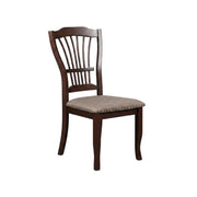 Solid Wood Dining Chairs Set of by Starlight Canyon Home – Wood, Brown, Pack of 2