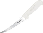 Victorinox 5660715 6" White Fibrox Curved Semi-Stiff Boning Knife