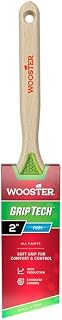 12-Pack of 2” Wooster 5401 GripTech Angle Paint Brush, Sash Handle