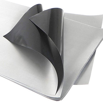 PTFE Release Sheets for Keating Top Side Grill - 20" x 24" (10 Sheets) by Essentialware – 20" x 24", PTFE, Silver/Black, Pack of 9, Model SBK2024