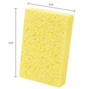 Cellulose Sponge by Global Industrial – Cellulose, Yellow, Model 554085