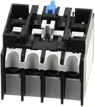 Fits Insinger ECX-2NC-2NO B600 87YN Contact Block, Auxiliary, 2 Normally Open, 2 Normally Closed for Clipper RC, Defender, Speeder 64