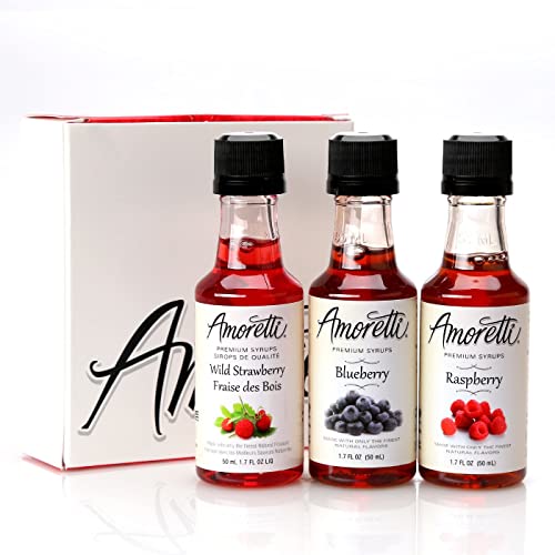 Amoretti Berry Syrups 3 Pack / 25.4 Fl Oz (Pack of 1) / 1 Syrups