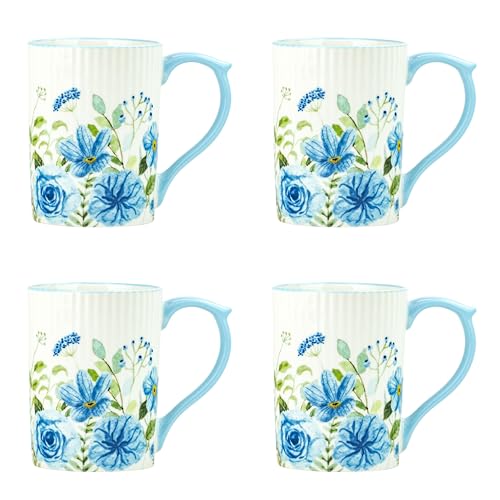 10 Strawberry Street Fall Floral / Large / Classic Glassware & Drinkware