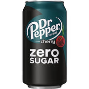 Dr Pepper Zero Sugar Cherry / 12 Fl Oz (Pack of 24) / 1 Soft Drinks