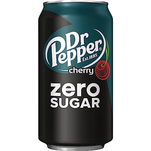 Dr Pepper Zero Sugar Cherry / 12 Fl Oz (Pack of 24) / 1 Soft Drinks