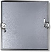 Duct Access Door w/No Hinge, Galvanized Steel, 16x16