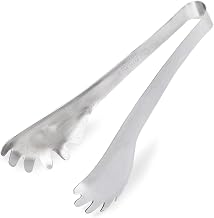 8 1/4" Serving Tongs - Stainless