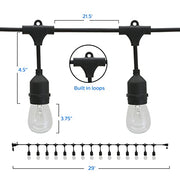 PHILIPS Incandescent / 28 / Clear String Lights