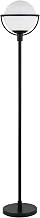 Henn&Hart 68" Glam 1-Light Floor Lamp, Black