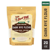 Bob's Red Mill OG Dark Rye Flour / 20 Ounce (Pack of 1) / No Color Flours & Meals
