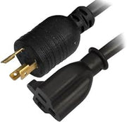 Conntek 8FL520520 8-Feet, Locking Extension Cord, 20-Amp 125-Volt, NEMA L5-20P Plug to U.S Connector