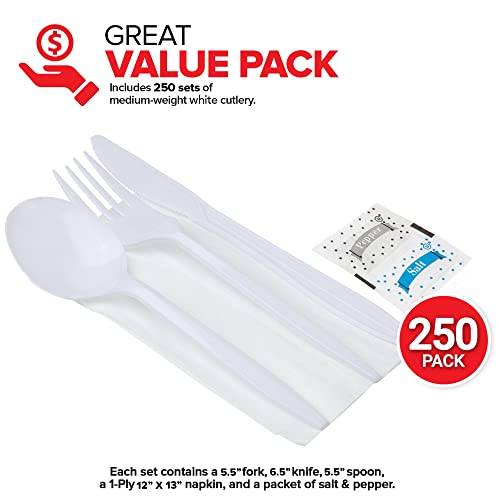 Stock Your Home White / 50 Count / Modern Spoons