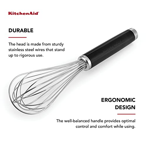 KitchenAid Black / 10.5-Inch (Pack of 12) / Utility Whisk Whisks