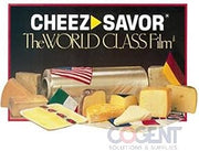 Transcontinental Cheez Savor Clear Perforated Sheets, 11 x 11 inch - 1300 per case.