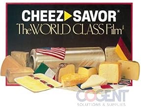 Transcontinental Cheez Savor Clear Perforated Sheets, 11 x 11 inch - 1300 per case.