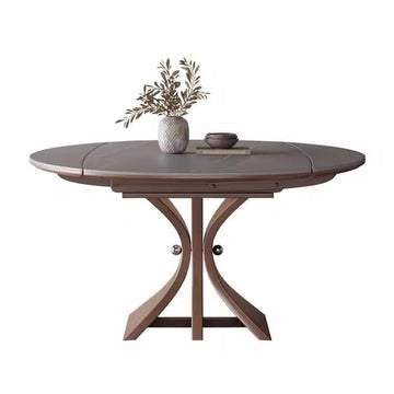 Mesa para Centro De Sala Solid Wood Extendable Folding Dining Table Adjustable Round Dining Table Small Home Round Table Coffee Table(150cm) by JOYNOW – 150cm, A, Model 5744