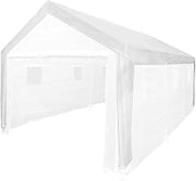 King Canopy 10-Feet by 20-Feet Greenhouse Replacement Cover w/ Legs Skirts, 180gsm Polyethlene, Fits a 10-feet 8-inch x 20-feet Frame, Opaque