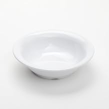 American Metalcraft DBN24WH Melamine Narrow Rim Bowl, White, 24-Ounces