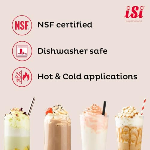 iSi North America 1 Pint / Red / Gourmet Whipper Cream Chargers & Whippers