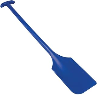 Remco - A Vikan Company 67753 Blue Polypropylene Paddle Scraper without Holes, 13" L x 6" W, 40" OAL