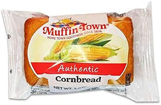 Muffin Town Cornbread Snack Loaves 36 Loaves Per Case - 3 Oz Per Serving