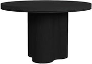 Picket House Furnishings Camelot Round Dining Table in Black