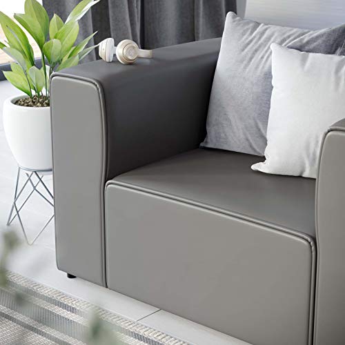 Modway Grey / Contemporary / Armchair Chairs