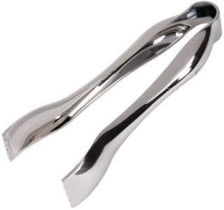 Sabert 6.25" Silver Squeeze Tongs (UM72STNG)