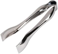 Sabert 6.25" Silver Squeeze Tongs (UM72STNG)