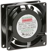 Exact Fit for Carter-Hoffmann 18614-0322 Axial Fan, Muffan Fan, 115V, 14/11W, 50/60HZ, Tab Terminals - Replacement Part