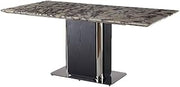 Mesa de Comedor Villa Marble Dining Table Home Kitchen Minimalist High-end Mesa de Comedor