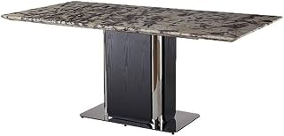 Mesa de Comedor Villa Marble Dining Table Home Kitchen Minimalist High-end Mesa de Comedor