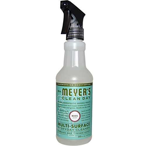 Mrs. MEYER'S Basil / 16 Fl Oz (Pack of 12) / Standard Packaging All-Purpose Cleaners