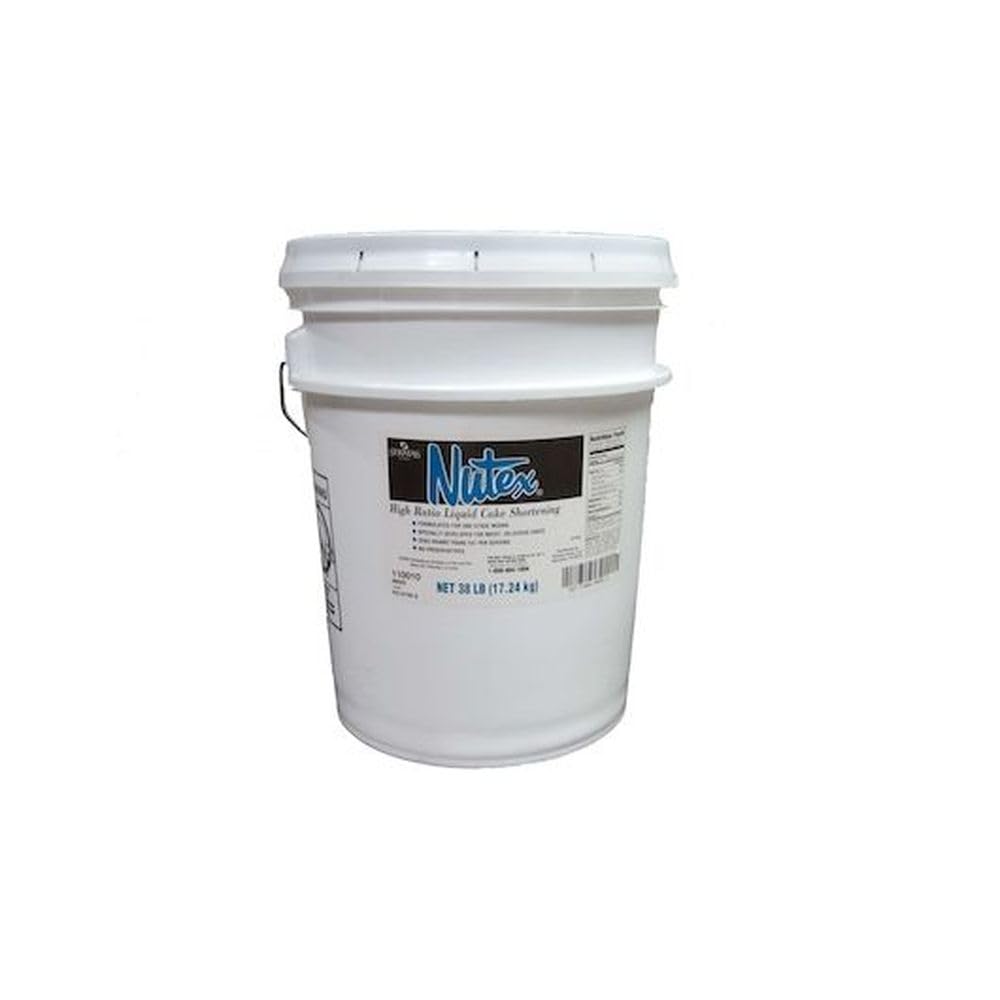 Nutex Hi-Ratio Liquid Cake Shortening by Stratas Foods – 38 Pound (Pack of 1), Model 98925