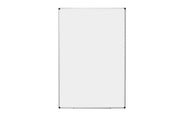 Maya Melamine Dry Erase Board with Tray by MasterVision – 24"W x 18"H, Melamine, Silver, Model MA0212170MV