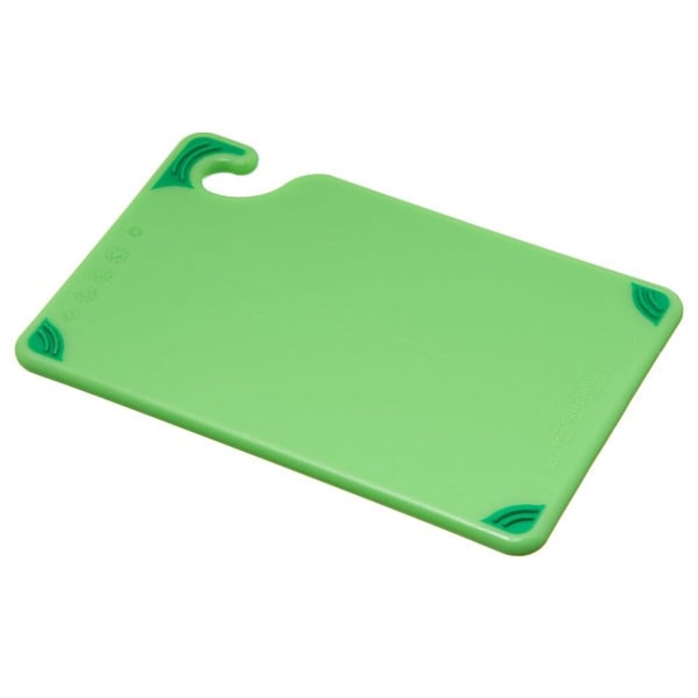 San Jamar Green / 1 / 9"L x 6"W Cutting Boards