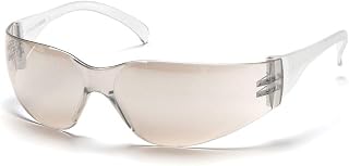 Pyramex Safety Glasses,Clr/I/O Mirror (Pack of 12)