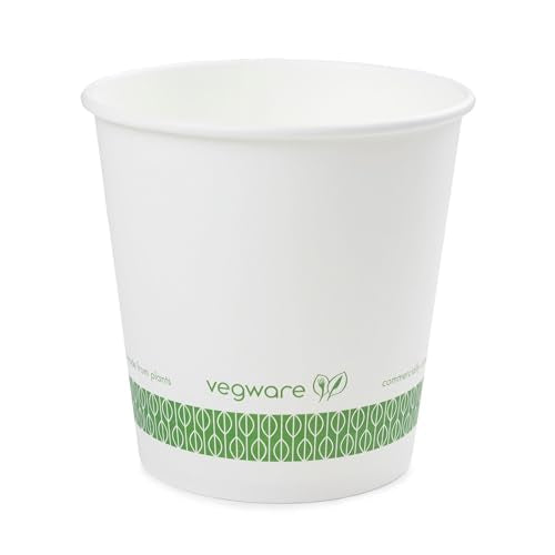 Vegware 24oz / White / Classic Food Storage Containers